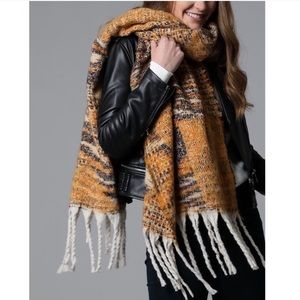 Super Plush Long Tassel Scarf